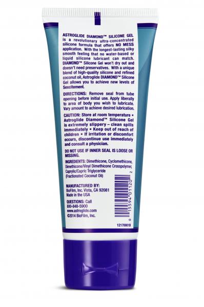 Astroglide Diamond Silicone Gel 3oz.