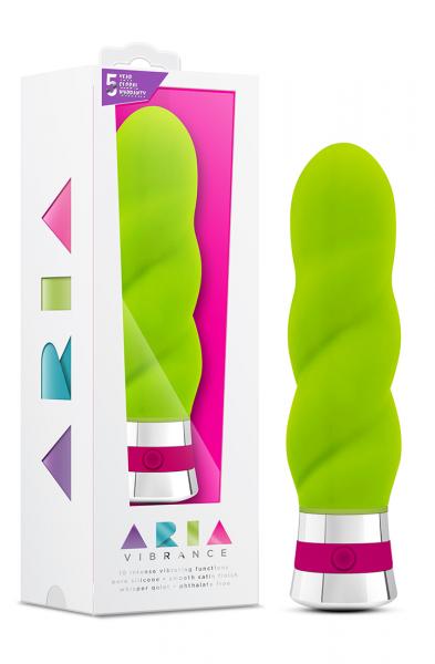 Aria Vibrance Lime Green Vibrator