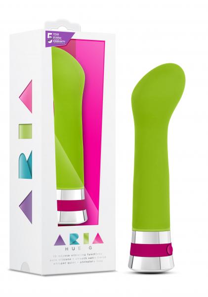 Aria Hue G Lime Green Vibrator