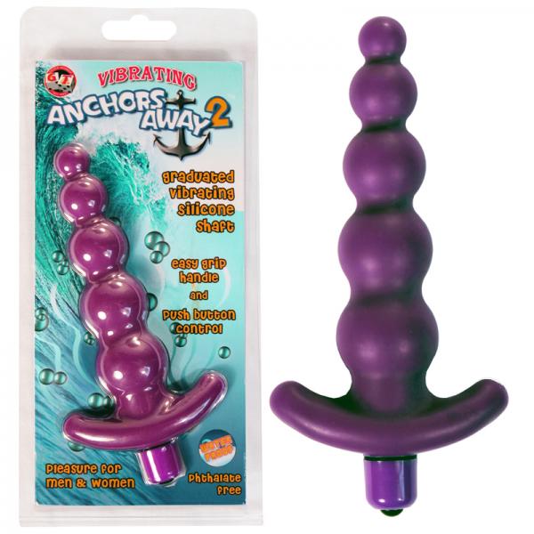 Anchors Away 2 Anal Beads Lavender