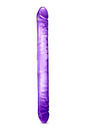 B Yours 18 inches Double Dildo Purple