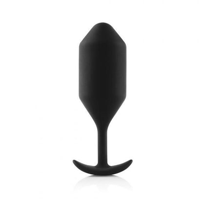 B-Vibe Snug Plug 4 Black 9oz Weight