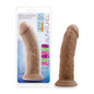 Au Naturel - 8in Dildo With Suction Cup - Mocha