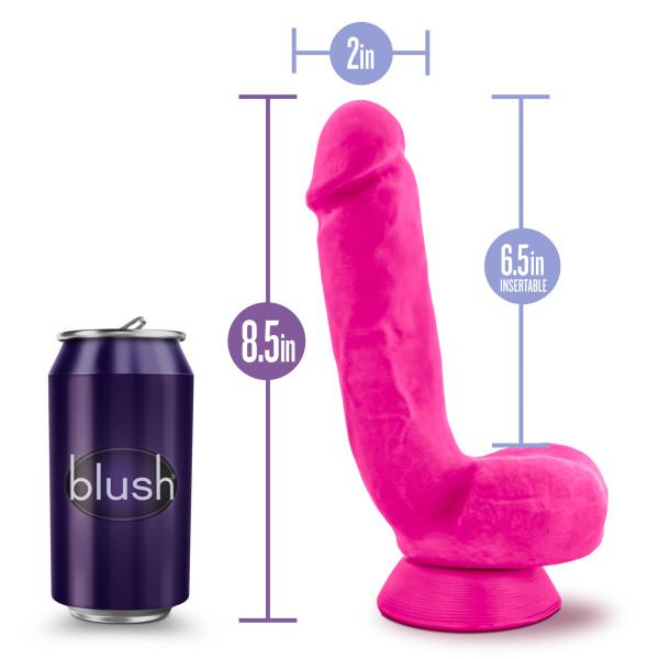 Au Naturel Bold Pound 8.5 inches Dildo Pink