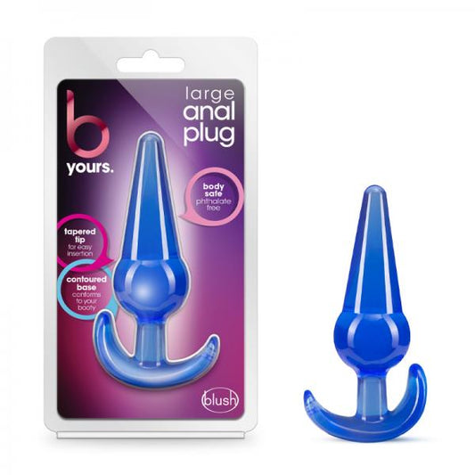 B Yours Large Anal Plug Blue