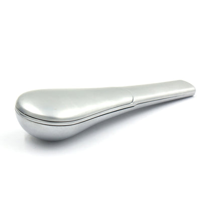 Metal pipe Detachable stainless steel ferromagnetic metal pipe Spoon shaped pipe