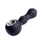 Silicone Tobacco Smoking Pipe with Glass Bowl